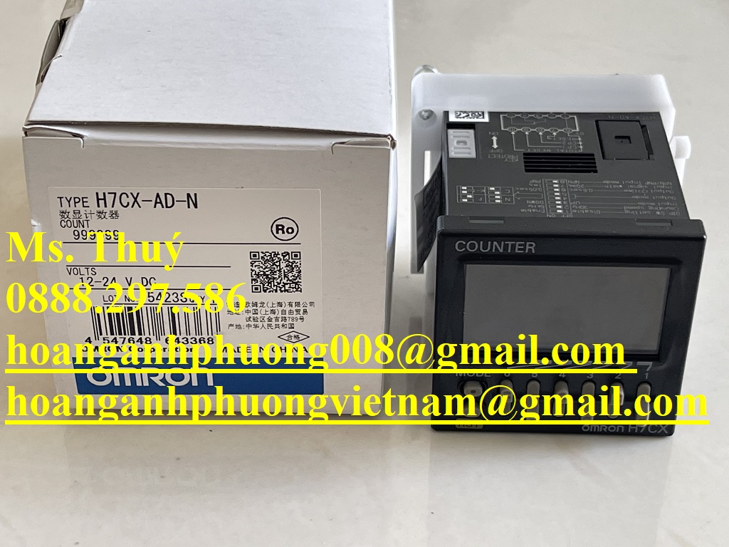 H7CX-AD-N  - Bộ đếm số chính hãng Omron - Giá tốt nhất